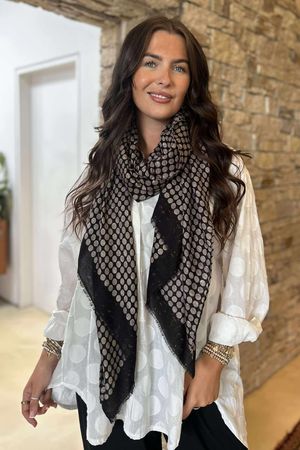 Laundry B Orla Scarf Coffee Bean